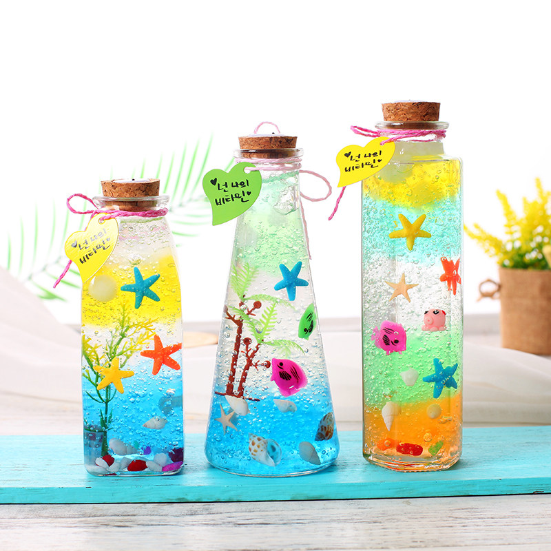 Children's microscape puzzle 10-year-old diy handmade little girl's toy birthday gift baby