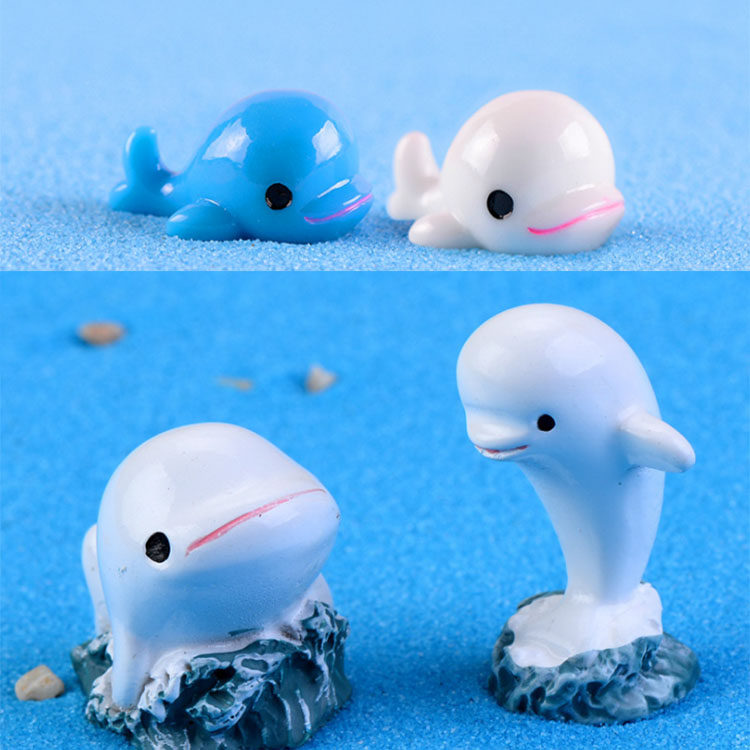 Sea bottle diy material package dolphin fitting small animal small fish small yellow duck mini colorful chicken starstar wishes bottle