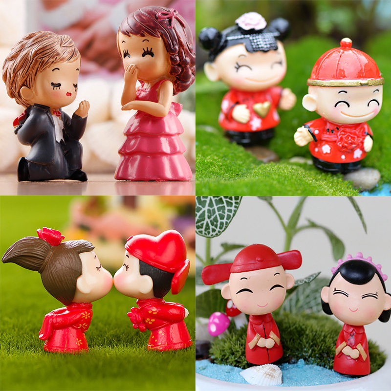 May the bottle ornament lovers smile for the wedding pendulum and the micro-landscape construction accessories material DIY assemble the military brother-in-law