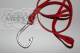 Miansai Sterling Silver Hook Pure Silver Fish Hook Leather Nylon Bracelet