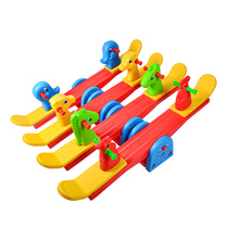 Childrens indoor double seesaw sensory training equipment household see-saw kindergarten outdoor toy rocking horse