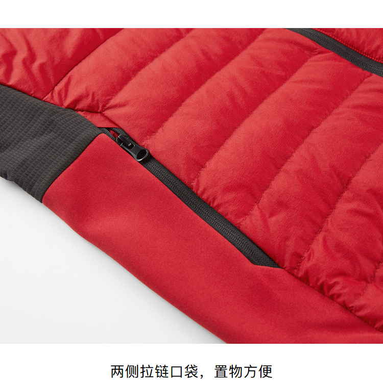 海澜之家 商场同款 男士轻薄立领保暖羽绒服 90%含绒量 图12