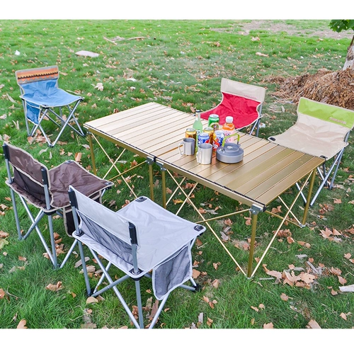 Открытый лагерь Портативный складной стул Maza Camping Beach Рыбацкий табурет Картинка табуретки самостоятельно, забронирующее кресло, кресло, кресло