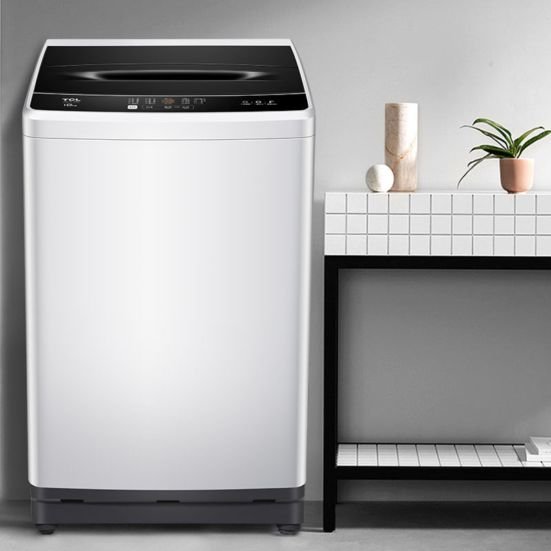 TCL 10kg automatic wave wheel washing machine household energy saving mute large capacity intelligent elution one 8 9