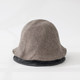 Fisherman Hat Women's Autumn and Winter Korean Style Trendy Versatile Plain Face Showing Small Basin Hat Casual Literature and Art Retro Bucket Hat