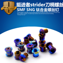  Screw striker screw Titanium alloy spindle pair Lock screw support shaft