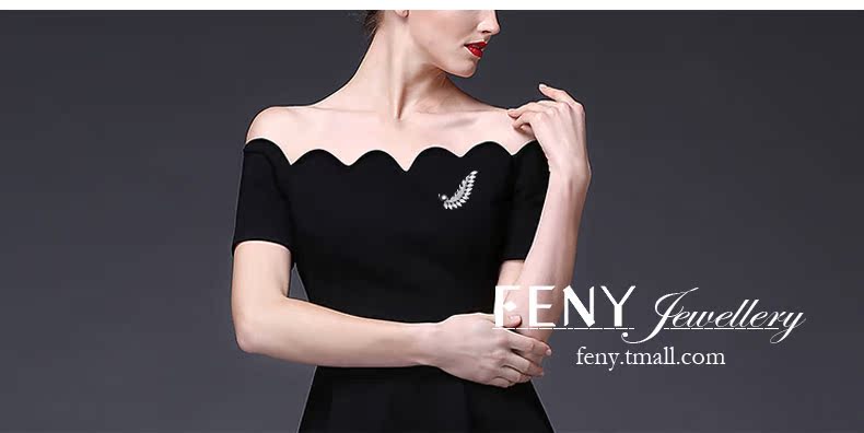 Broche femme FENY en Zircon diamant - Ref 1172877 Image 23