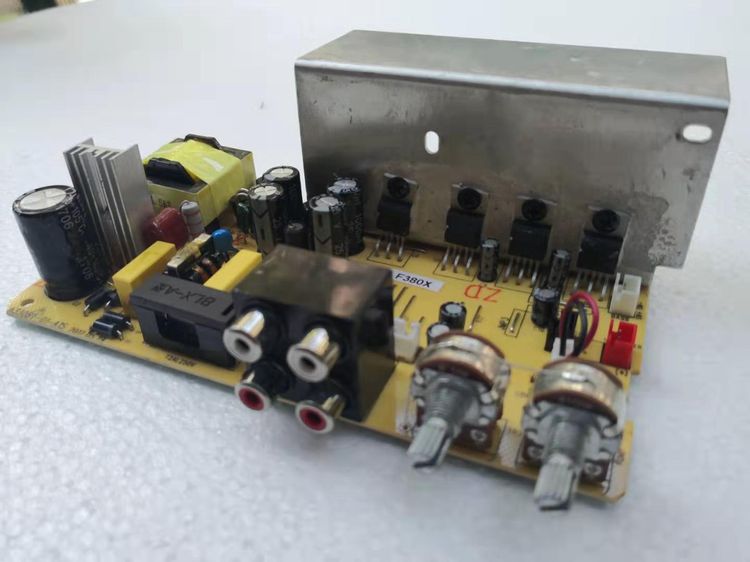 American Voltage 120V Endeavour Sound Power Amplifier Board TDA2030 Power Amplifier Board (Bring Your Own Power) 2 1 Power Amplifier Board