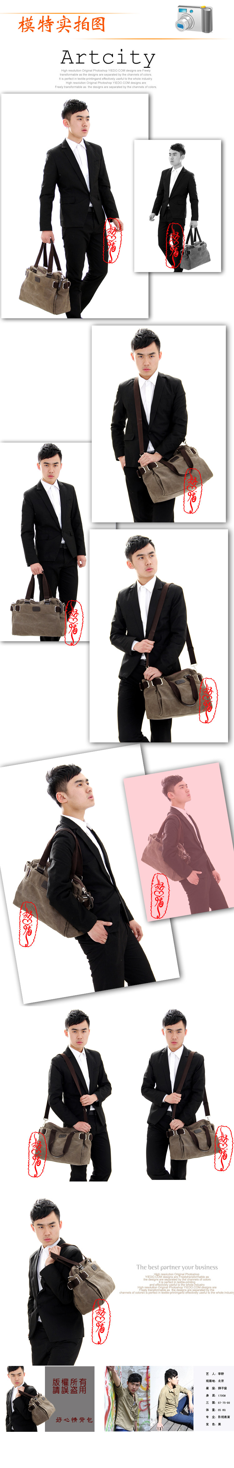 Sac pour homme - Ref 50609 Image 38