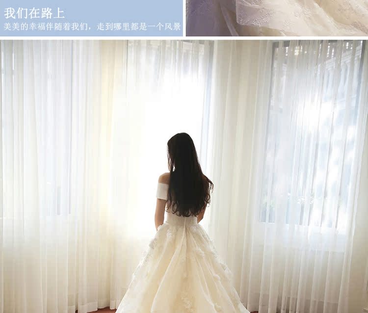 点击图片查看详情 性感婚纱 拖尾_拖尾鱼尾性感婚纱(2)