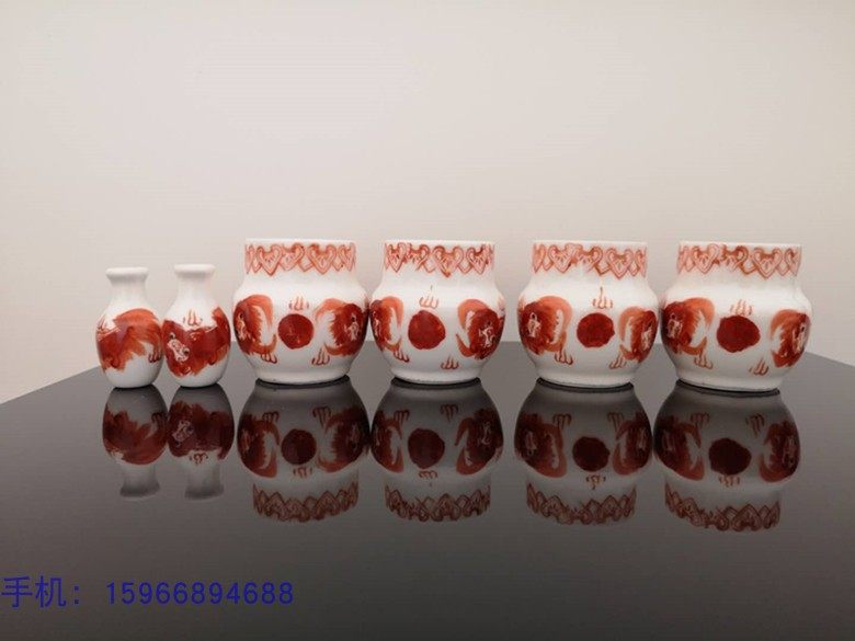 High White Porcelain Hemp Bird Sparring Hand Painted Mountain Water Bird Food Jars Bird-cylinder Porcelain Bowl CUP JINGDEZHEN BAMBOO BIRD CAGE ACCESSORIES