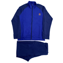 Fire Spring and Autumn long sleeve physical training suit suit suit military fans male sports casual wear flame blue training suit