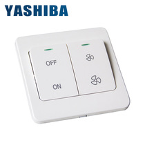 SWITCH SOCKET DOUBLE SPEED SWITCH PIPE BLOWER DOUBLE BUTTON CONTROLLER WALL THROTTLE KEY DOUBLE CONTROL PANEL SWITCH