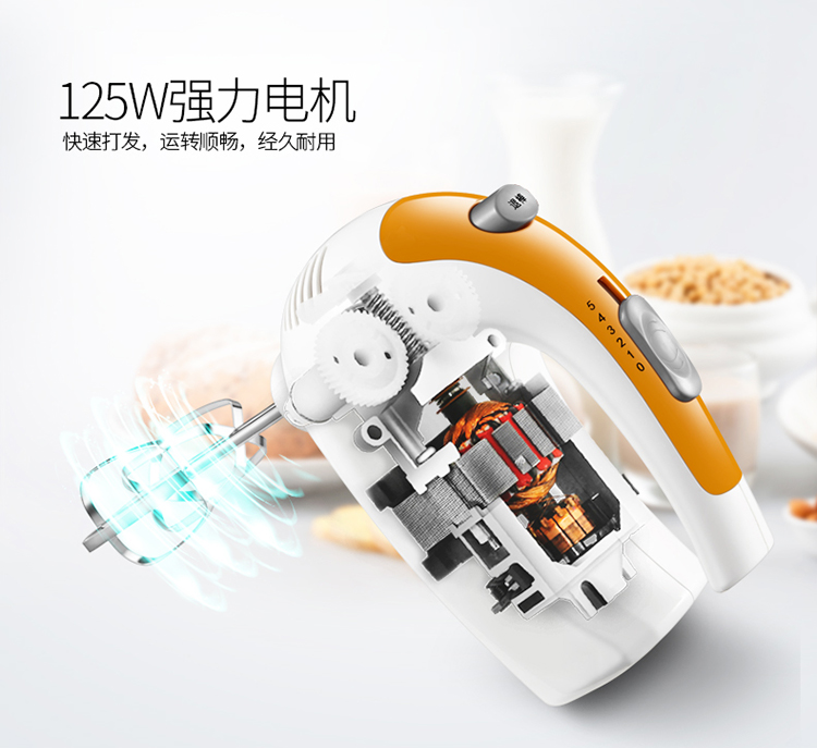 máy đánh trứng arshia Long Emperor N25S Egg Beater Electric Baking Baking Mini cầm tay tự động đập kem trộn máy trộn bột mì