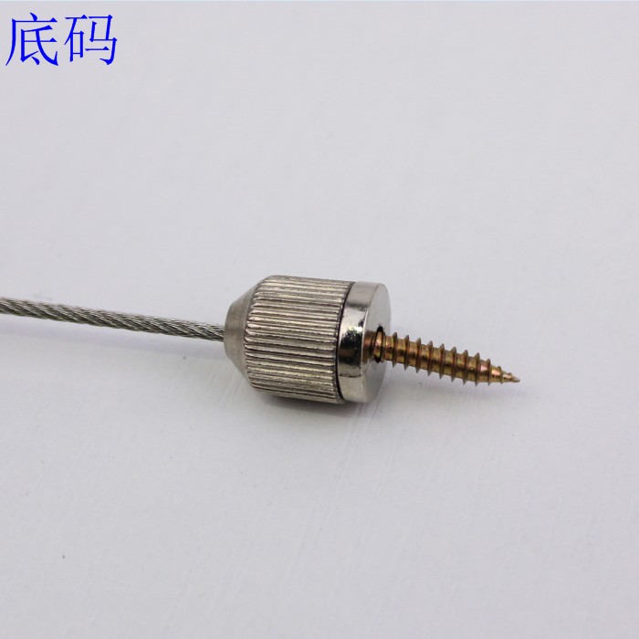 Wire rope hanging code Wire rope accessories Sling fasteners Bottom code Ground code billboard Steel rope hanging parts