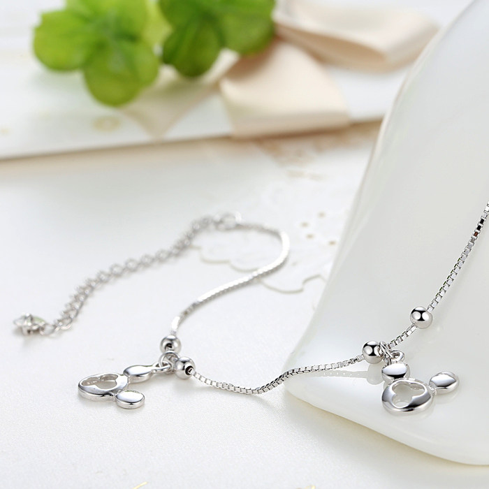 Chaine de cheville Femme en Argenterie - Ref 3102155 Image 3