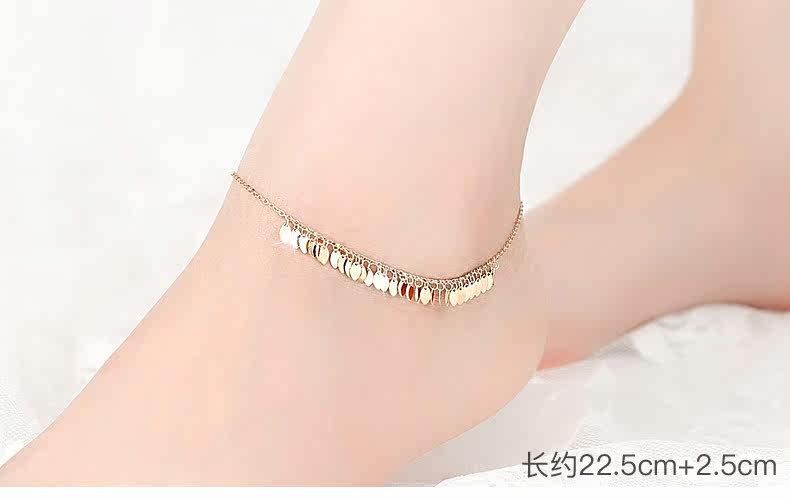 Bracelet de cheville Femme en Argenterie - Ref 3102272 Image 9