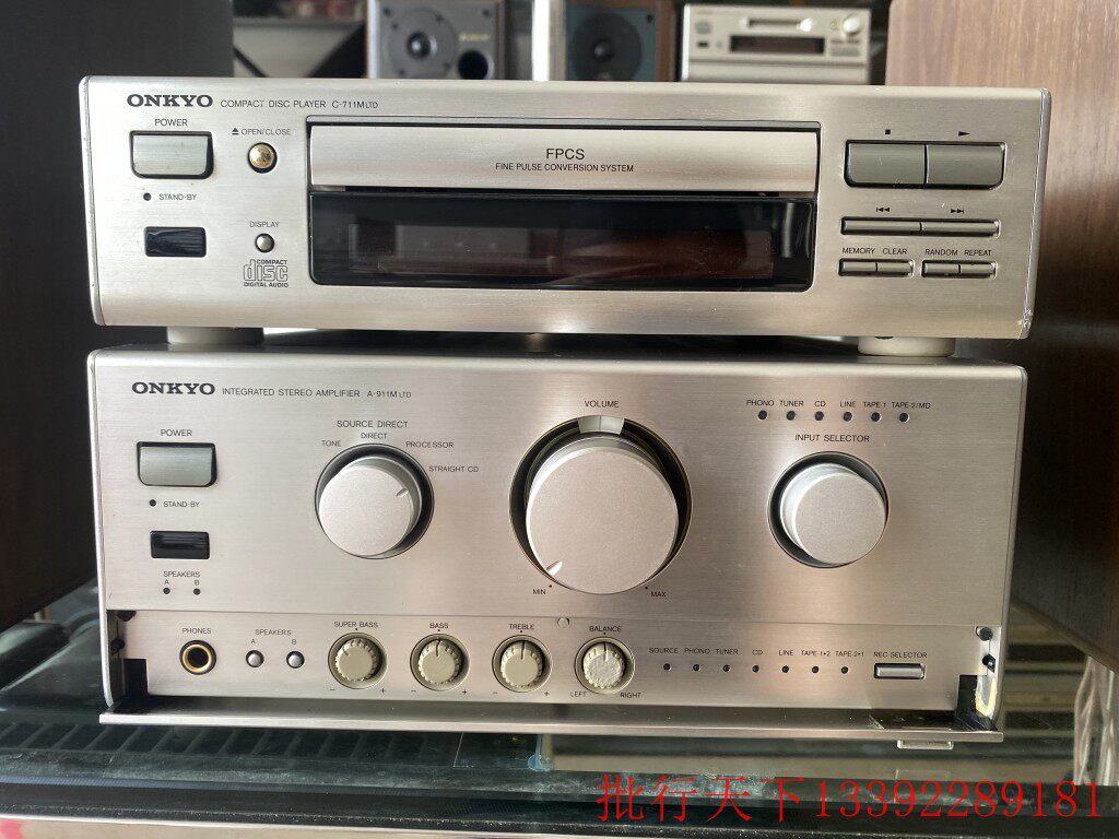 复古音浪来袭!二手安桥ONKYO 911MLTD限量版台式组合音响套装值不值得入?🔥-组合音响-淘宝好物网