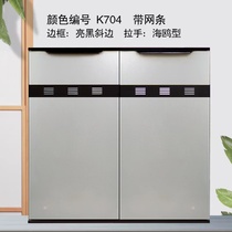 Customized cabinet doors tempered glass self-assembled custom-made crystal steel doors with frames custom-made ceramic tile stoves custom-made kitchen door panels
