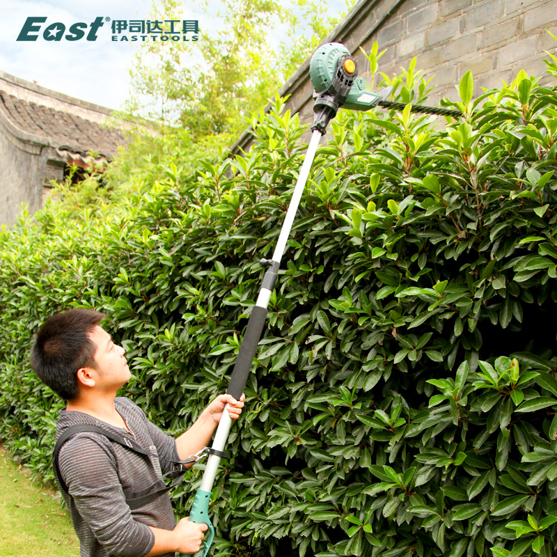 High altitude shear garden scissors electric tree branch trimming shears AC high branch machine scissors gardening home telescopic hedge machine