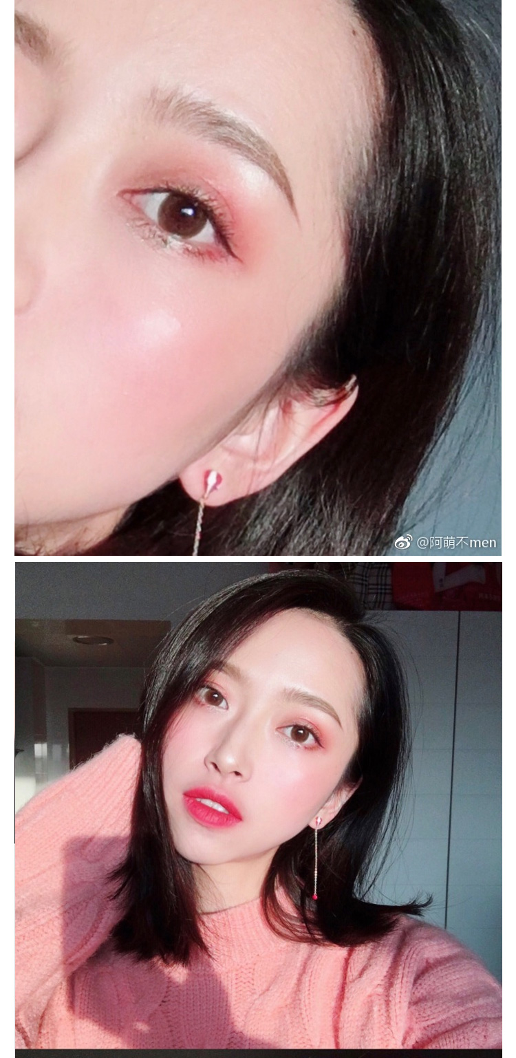 Bột bóng có độ bóng cao sửa chữa bột bóng ngọc trai làm sáng ba chiều bột ánh sáng cao năng lực sửa chữa tấm Zhang Yihan với cùng một đoạn highlight 3ce