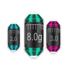 傲湖新款防炸双芯快速铅刻度铅皮可调节