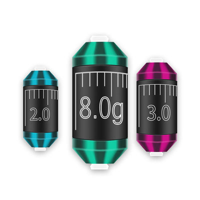 傲湖新款防炸双芯快速铅刻度铅皮可调节