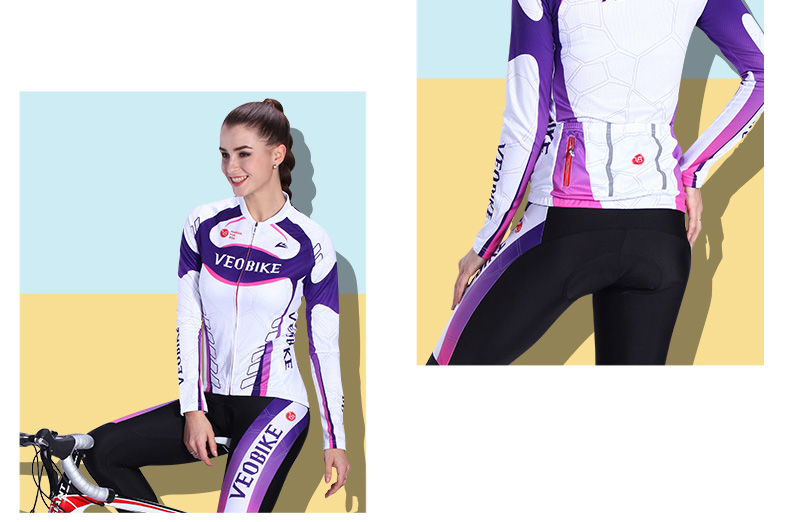 Tenue de cyclisme femme VEOBIKE - Ref 2208206 Image 18