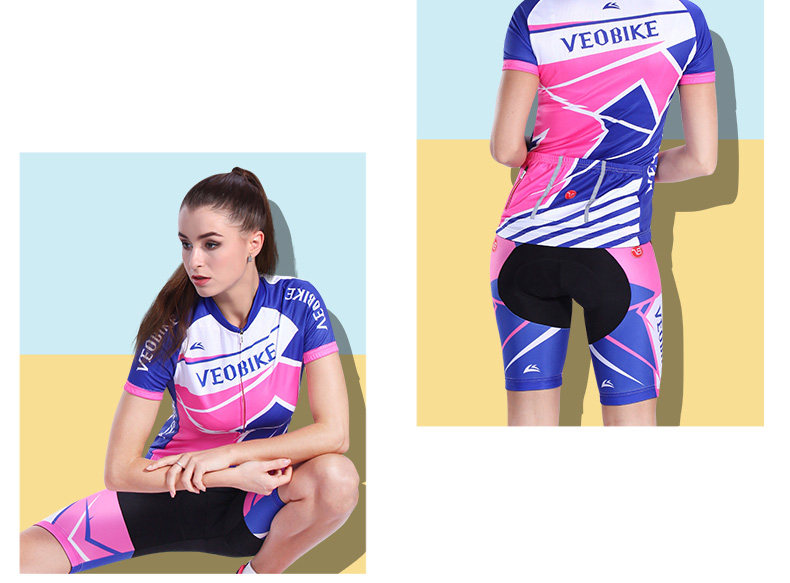 Tenue de cyclisme femme VEOBIKE - Ref 2230810 Image 18