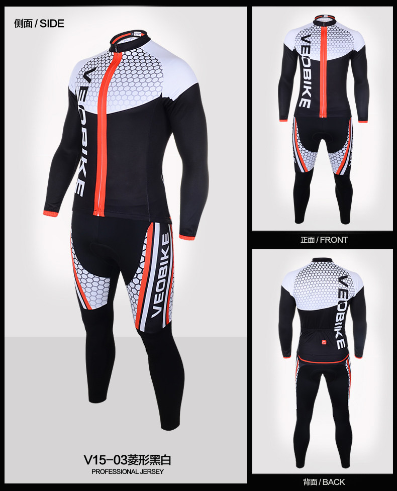 Tenue de cyclisme mixte VEOBIKE - Ref 2214766 Image 16