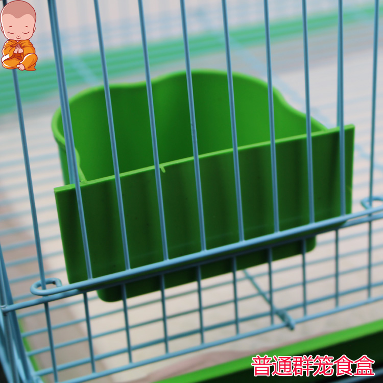 Enlarge Rabbit Rabbit Cage Bird Cage Common Group Cage Iron Wire Cage Universal Food Box Water Box Bird Supplies Pet Supplies