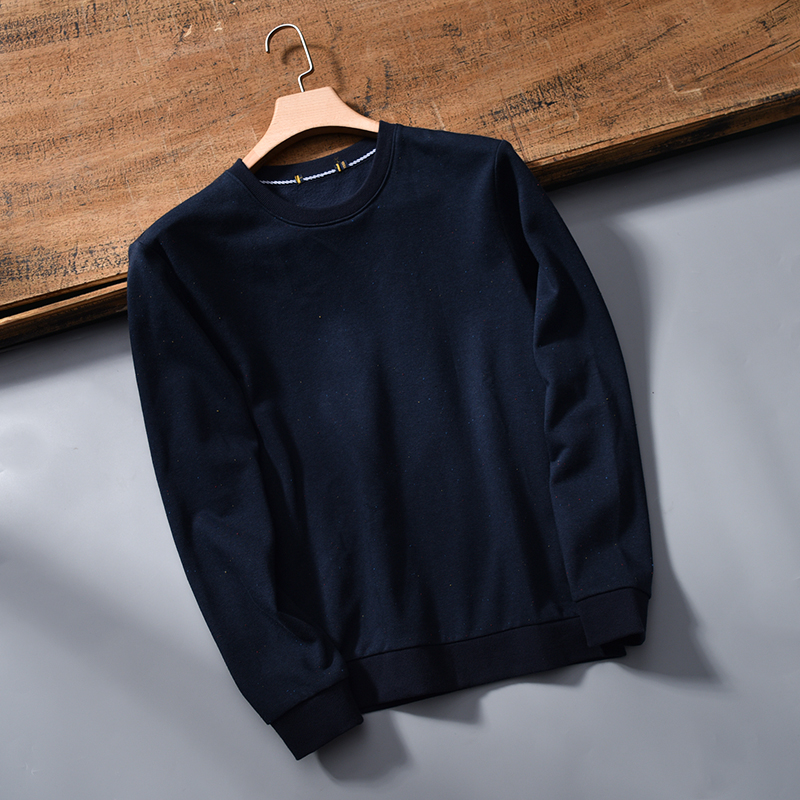 Màu sắc pha trộn cotton pip đặc biệt Ngoại thương đuôi nam chất liệu terry chất liệu cao cấp áo hoodie cộc tay