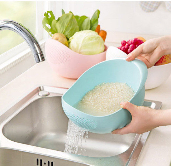 Fair sale business gifts Exquisite and fashionable rice washers Rice washing sieves Household factory direct sales