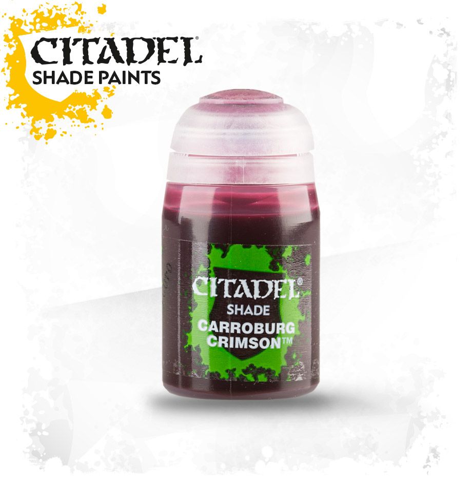 Combat Hammer 40k GW Lacquer Wash Paint Carrobburg Crimson Light Purple