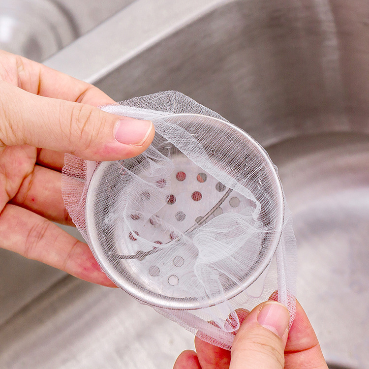 Drain residue filter Garbage bag Anti-blocking basin water bag Kitchen sink filter