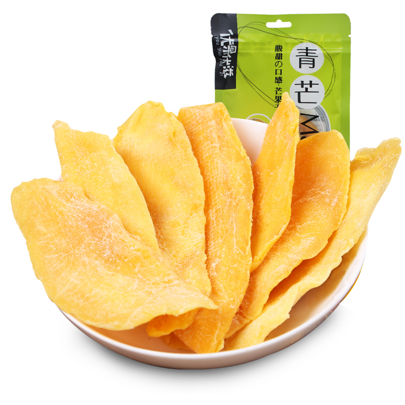Superior Fruits Eunourishing Fragrant Mango Mango Dry 65g 65g 500g 4 Bags Office Casual Snacks Candied Fruit sweet and sour