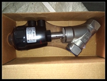 Factory direct sales CHISIN pneumatic thread angle seat valve plastic head manual pneumatic one wire mouth 304 stainless steel