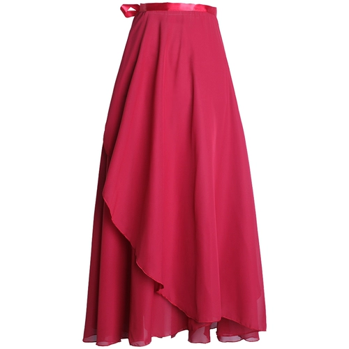 Шифоновая юбка в складку, фартук