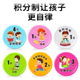 Вознаграждение карты детских баллов карт карты начальной школы для разрабатывающих монет для развития поощряющих монет для настройки вознаграждений за валюту