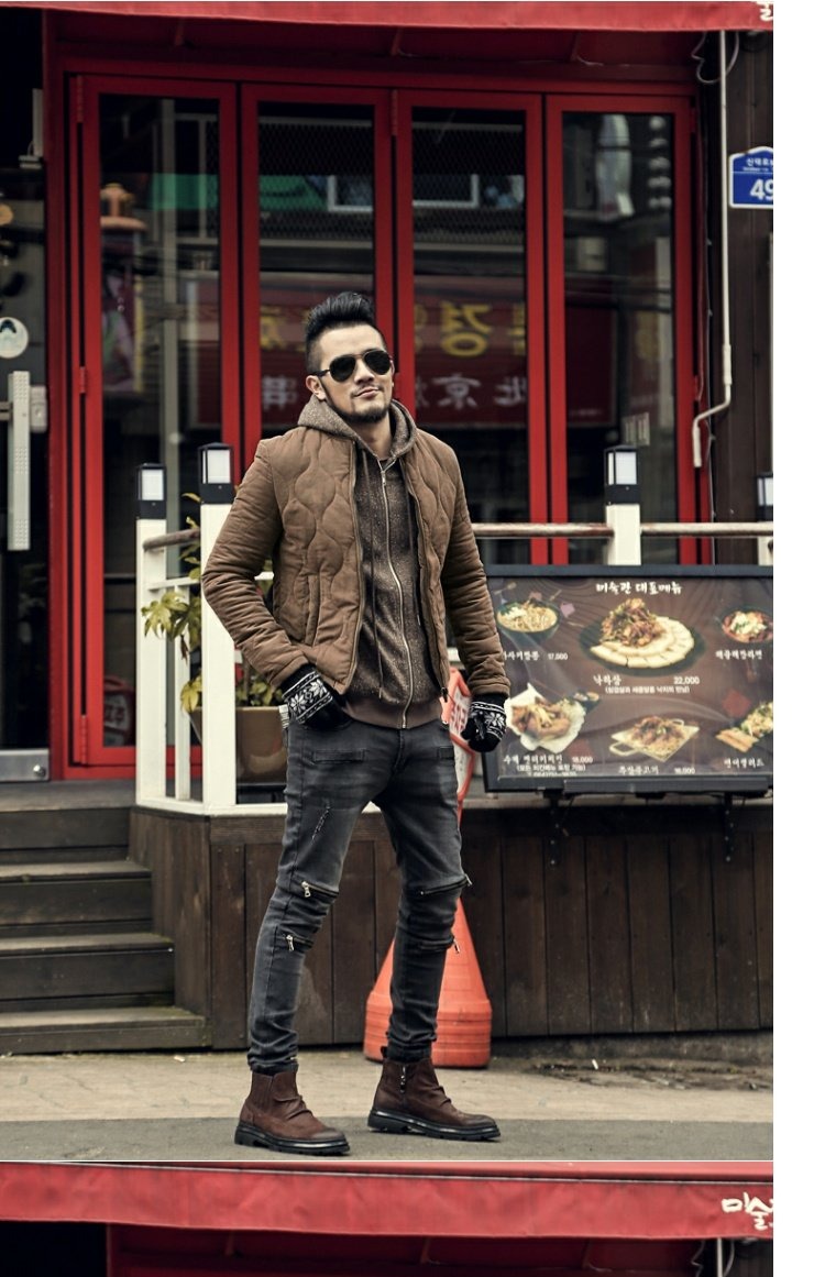Quần áo mùa đông thời trang nam mới thời trang áo khoác cotton dày ngắn áo khoác cotton mỏng cho nam áo khoác cotton giản dị F226 ao khoac nam