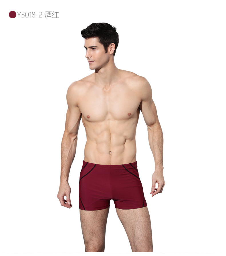 Anh tóc Boxer quần short nam áo tắm bảo thủ mùa xuân ấm áp kích thước lớn phù hợp với đồ bơi chống clo nhanh chóng in thời trang đồ bơi nam