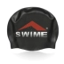 Swime lớn nam bơi mũ silicone mũ bơi mềm cao đàn hồi không thấm nước chống trượt biểu tượng lớn tai nam