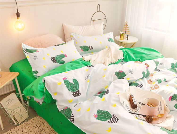 Bộ đồ giường bốn mảnh 1,8m khăn trải giường sinh viên ký túc xá chăn đơn 1,2 tấm phòng ngủ ba mảnh chăn tấm 4 bộ chăn ga gối đệm