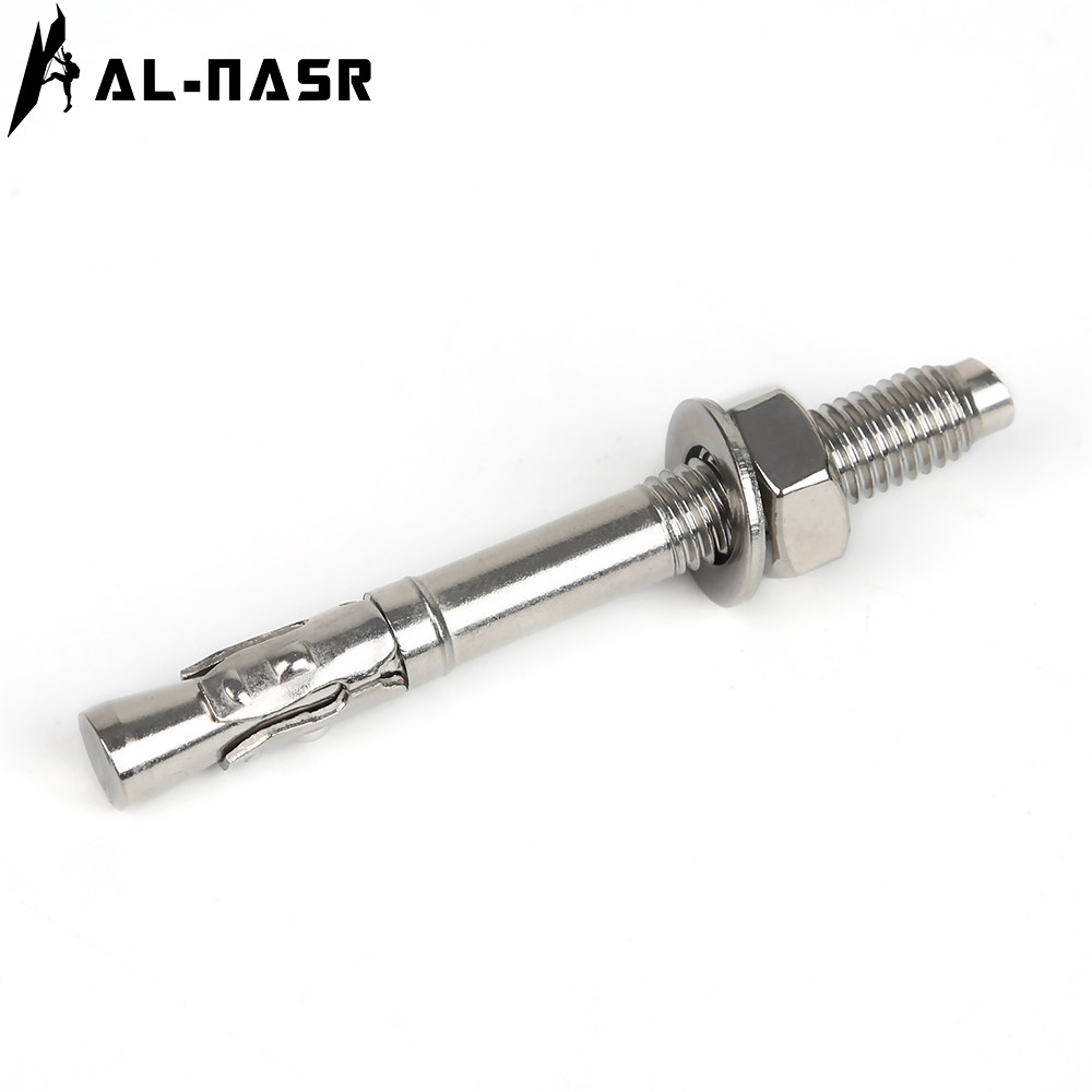 Alnas 304 stainless steel expansion nails outdoor climbing rock fixing point screw mountaineering protection equipment