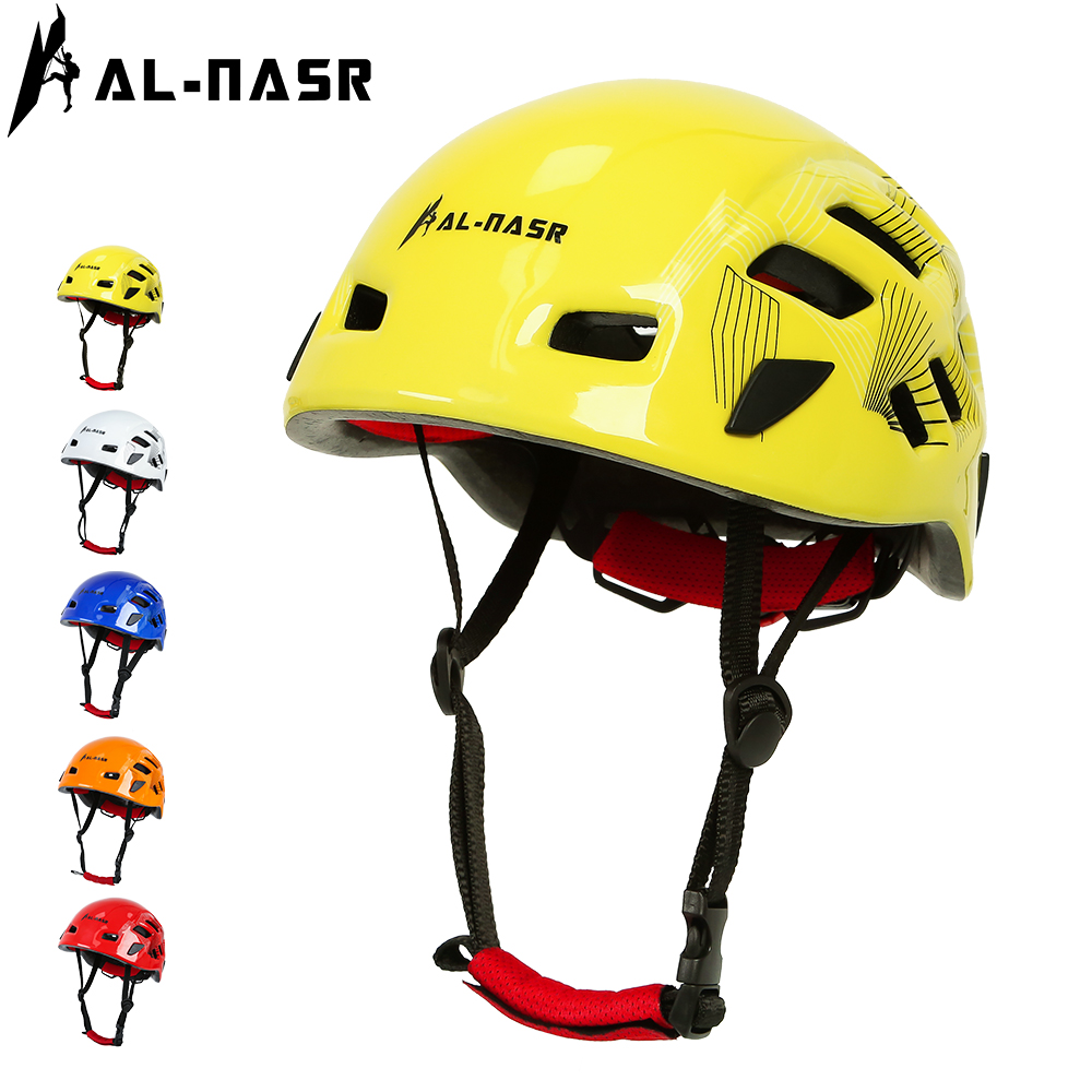 Arnas outdoor sports mountaineering rappel protection helmet children climbing riding breathable hard hat men and women
