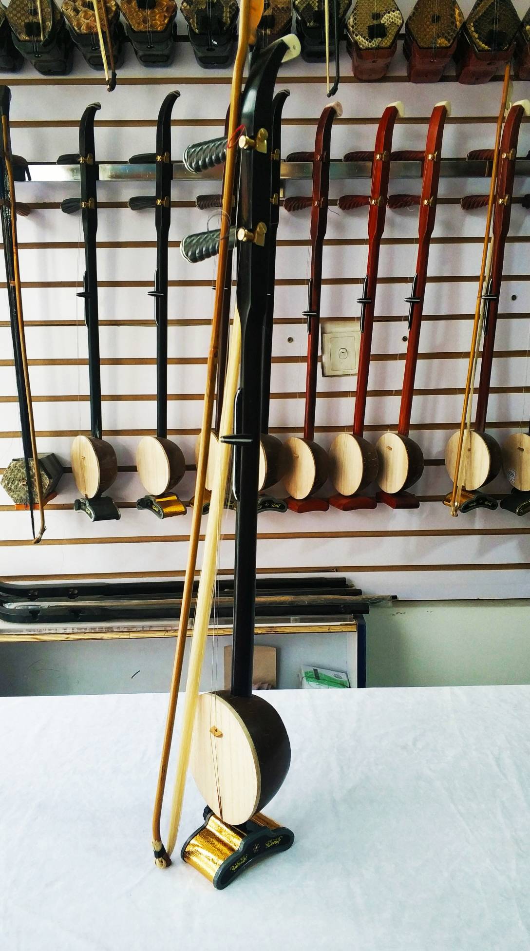 Qin cavity plate Hu practiced the qin ' primary Qin cavity plate hu-boutique national musical instrument '