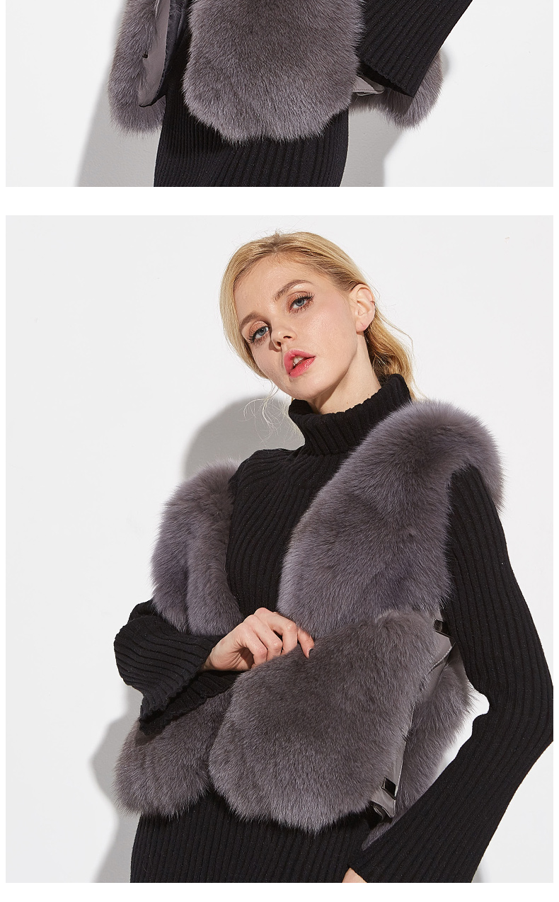 Manteau de fourrure femme RLMARNEA     - Ref 3174831 Image 24