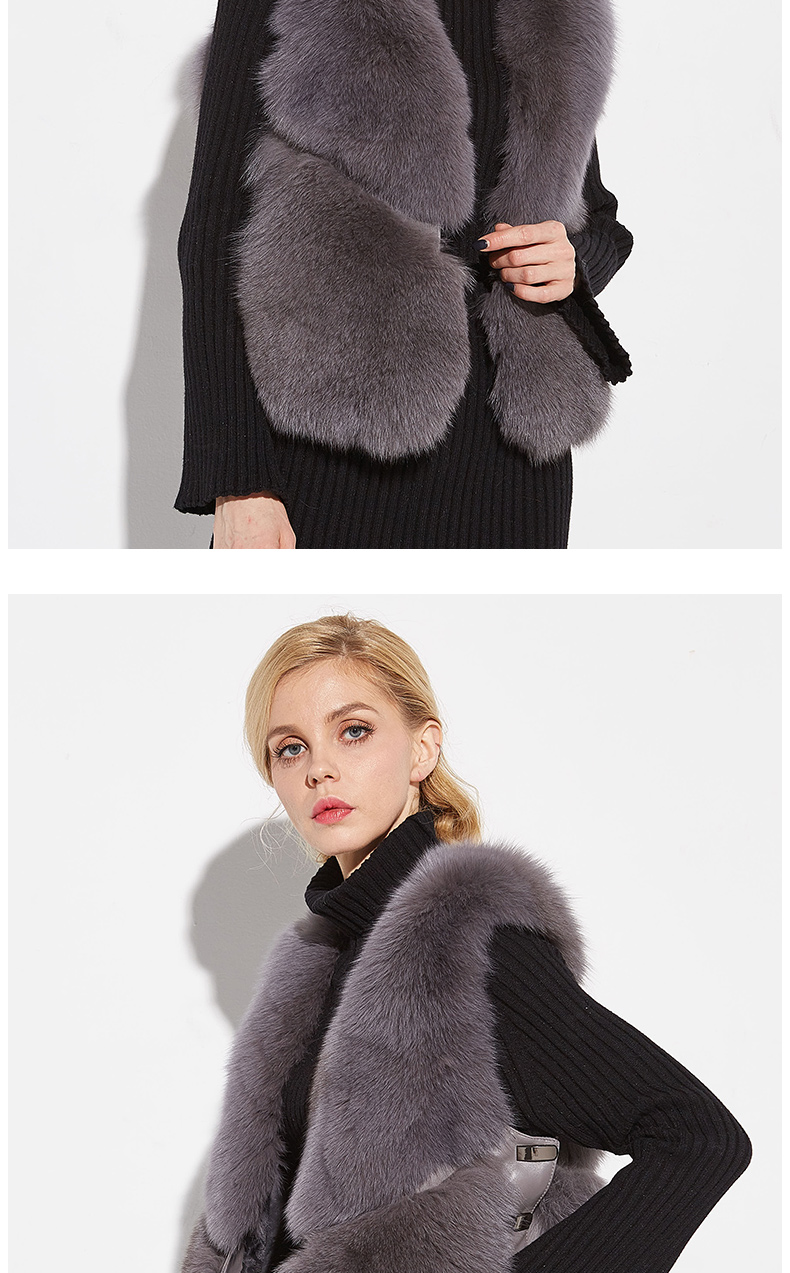 Manteau de fourrure femme RLMARNEA     - Ref 3174831 Image 23