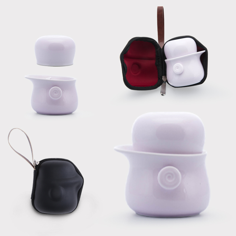 Crack glass portable tea set a pot of tea cup ceramic cup master cup single cup small tea cups cup teapot