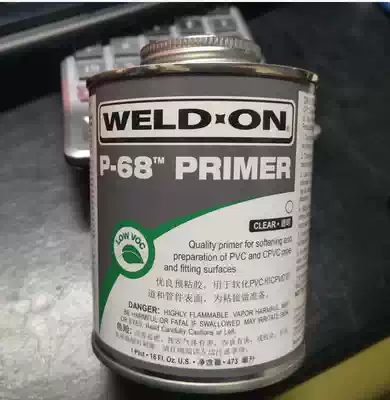 P68 P-68 CLEANING agent PVC PIPE cleaner PRE-adhesive CLEANING agent PRE-ADHESIVE 473ML 946ML